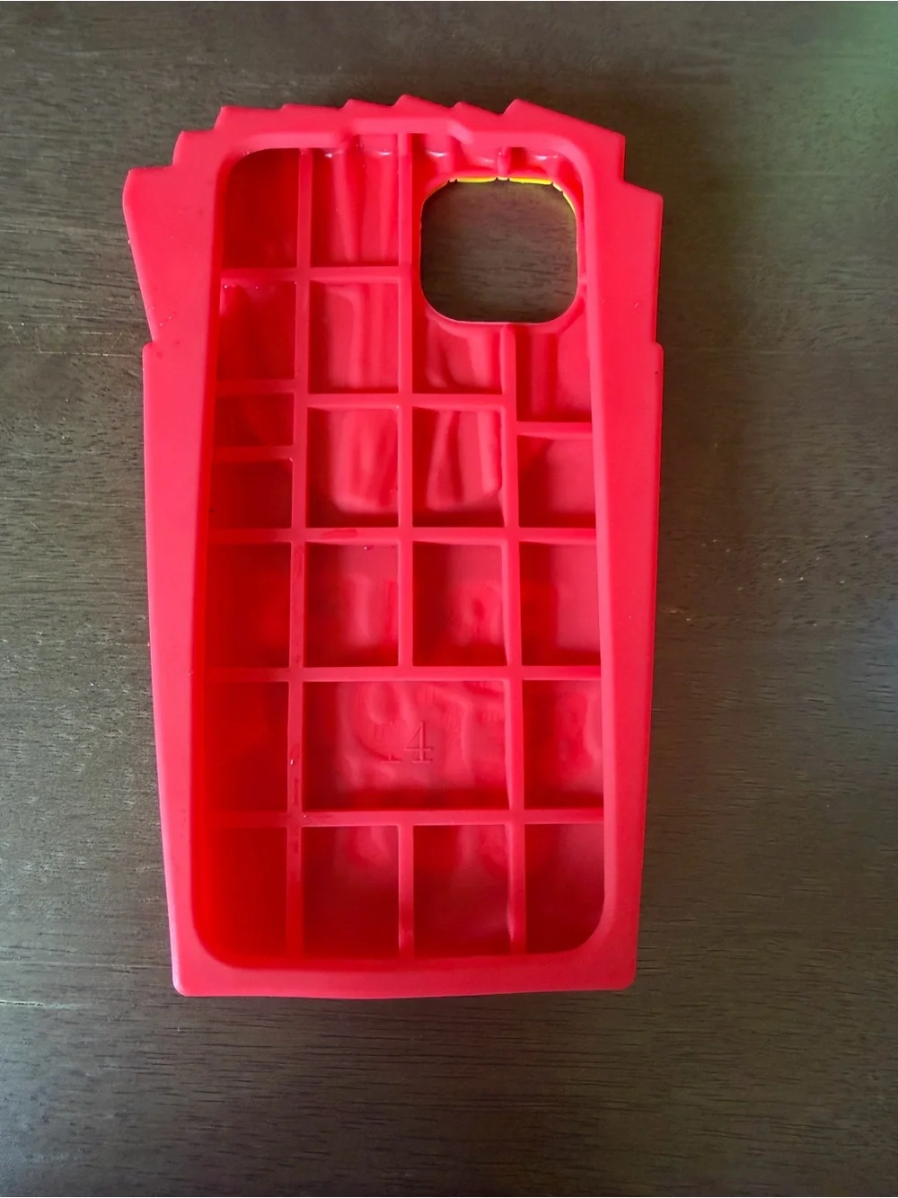 Fries Before Guys Silicone Phone Case in Red & Yellow